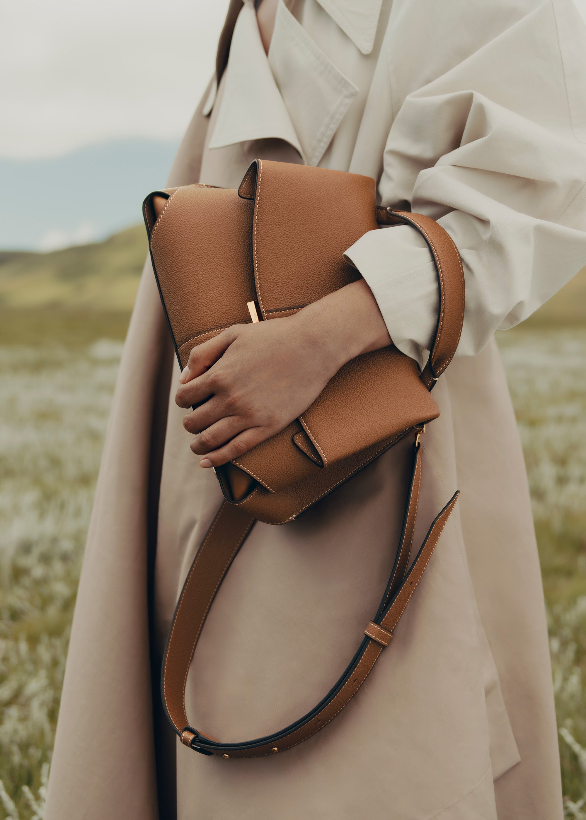 Mokki — Cuir Grainé Camel