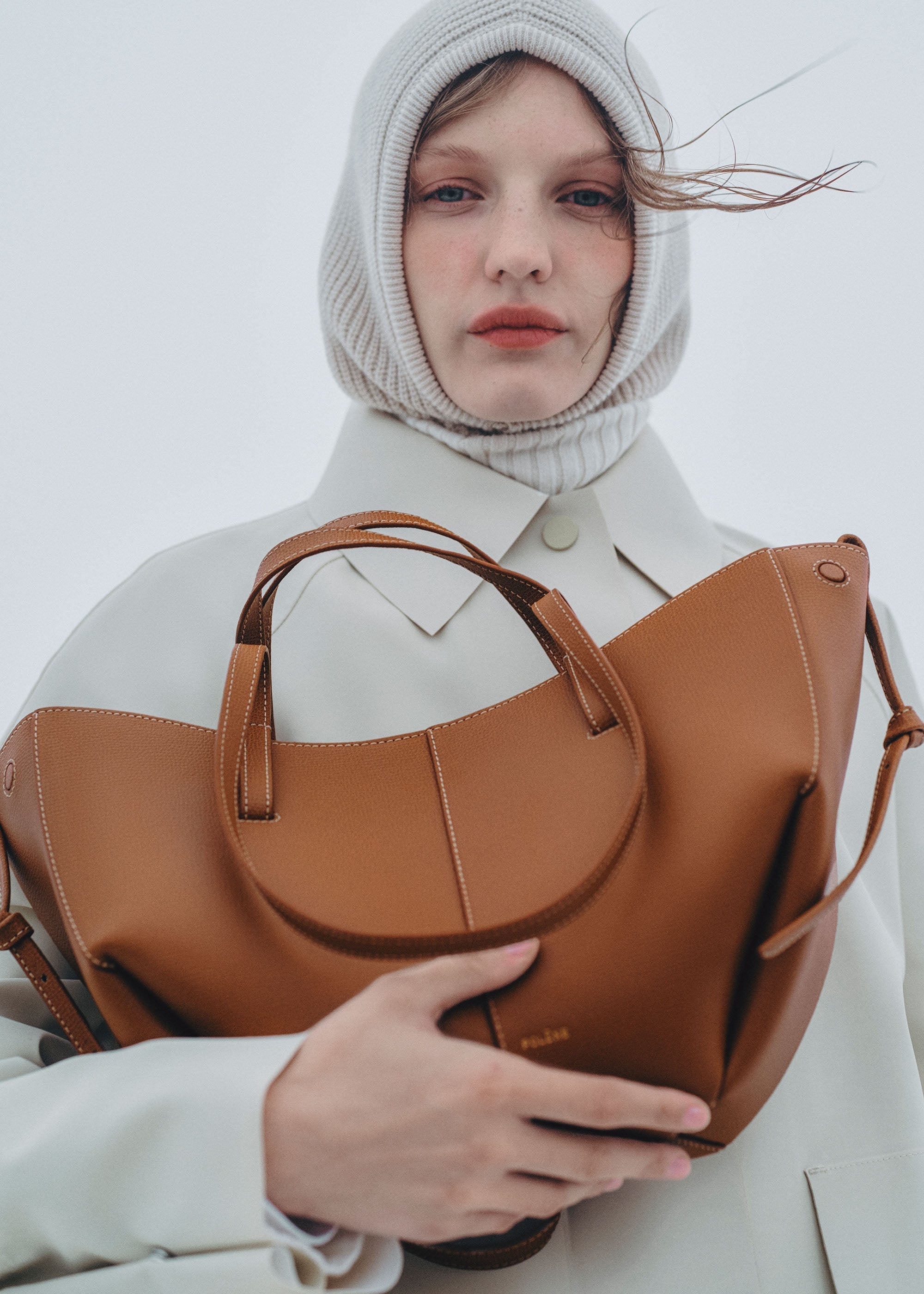 Cyme Mini — Cuir Grainé Camel