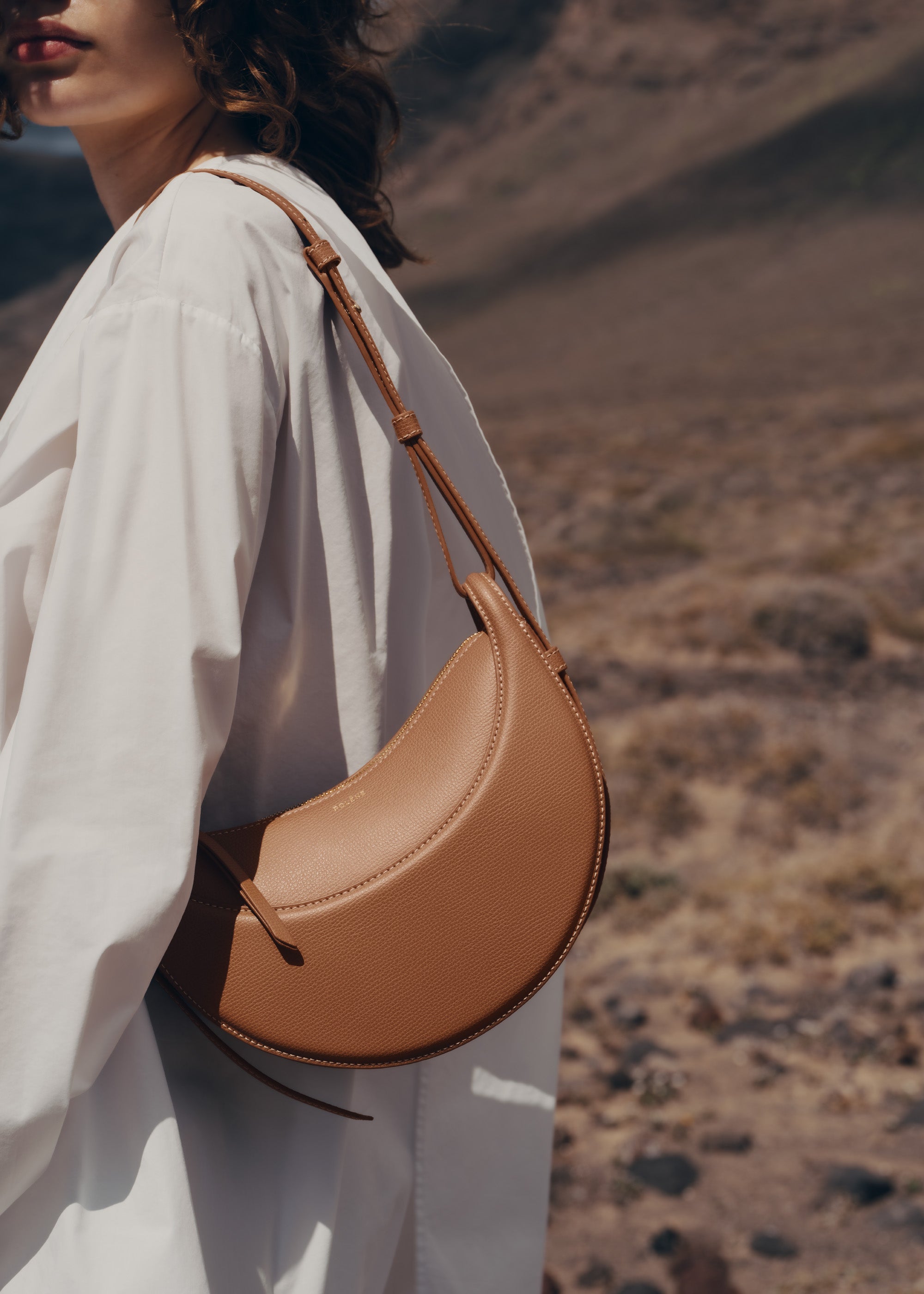 Numéro Dix — Cuir Grainé Camel
