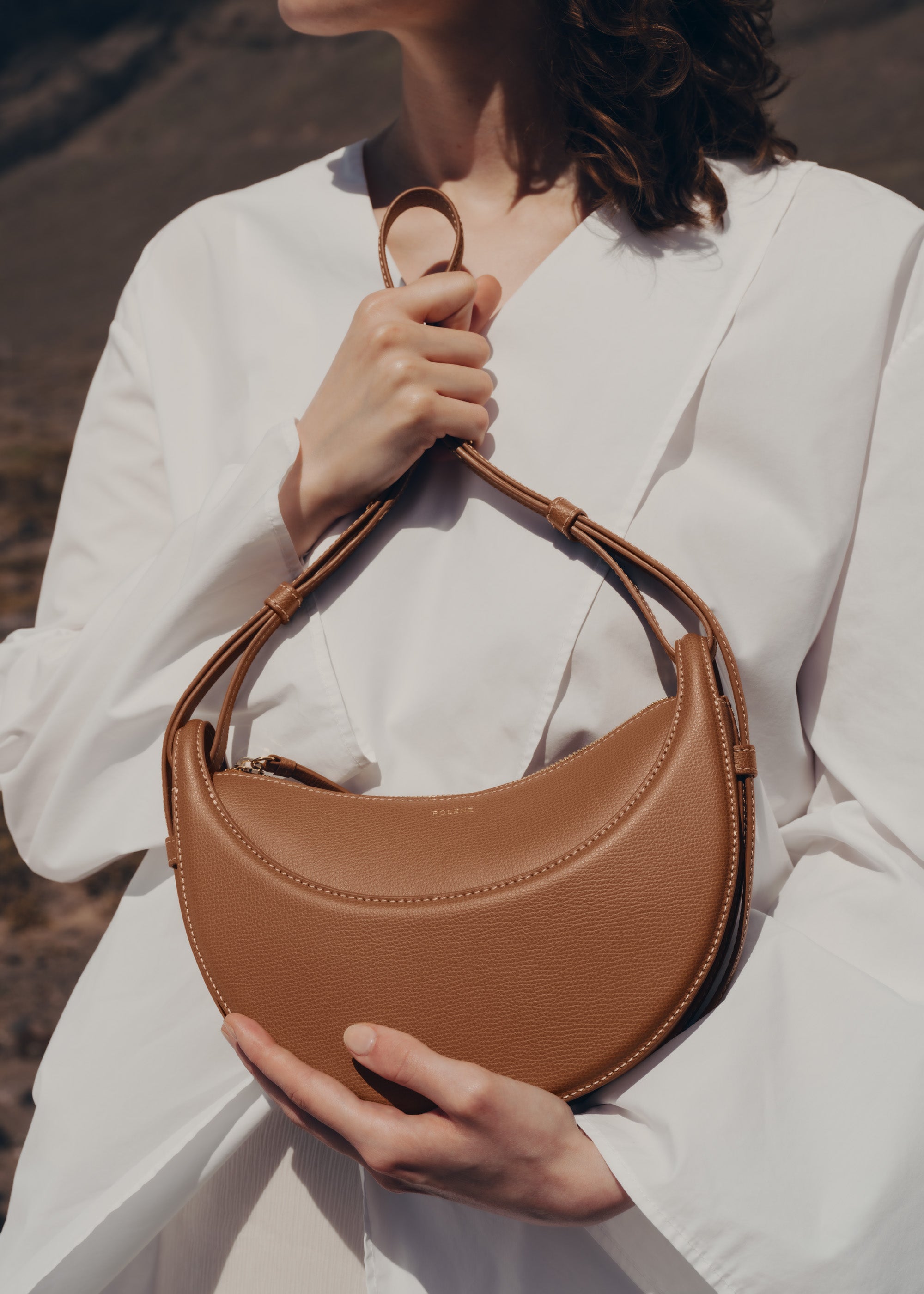 Numéro Dix — Cuir Grainé Camel