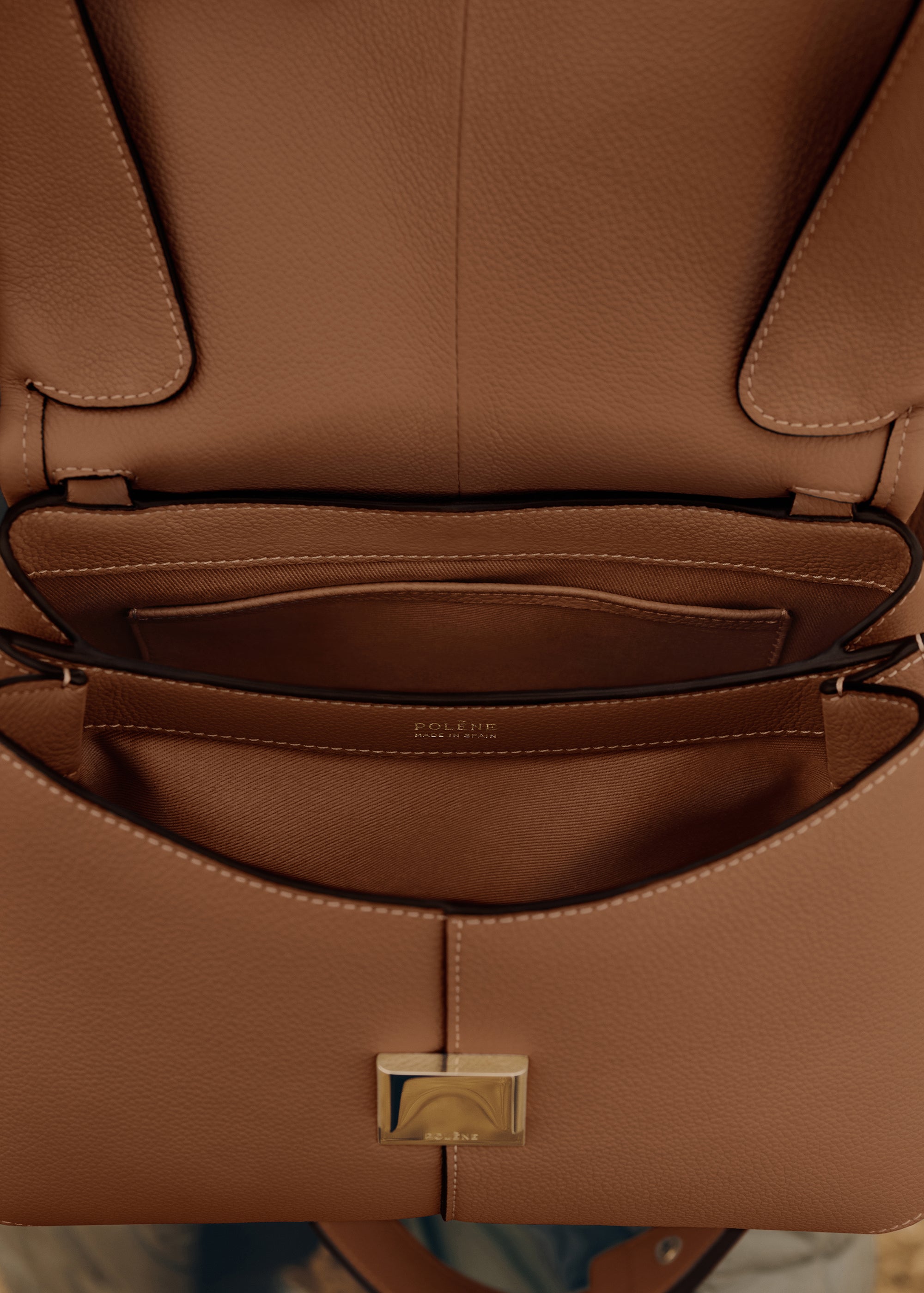 Mokki — Cuir Grainé Camel
