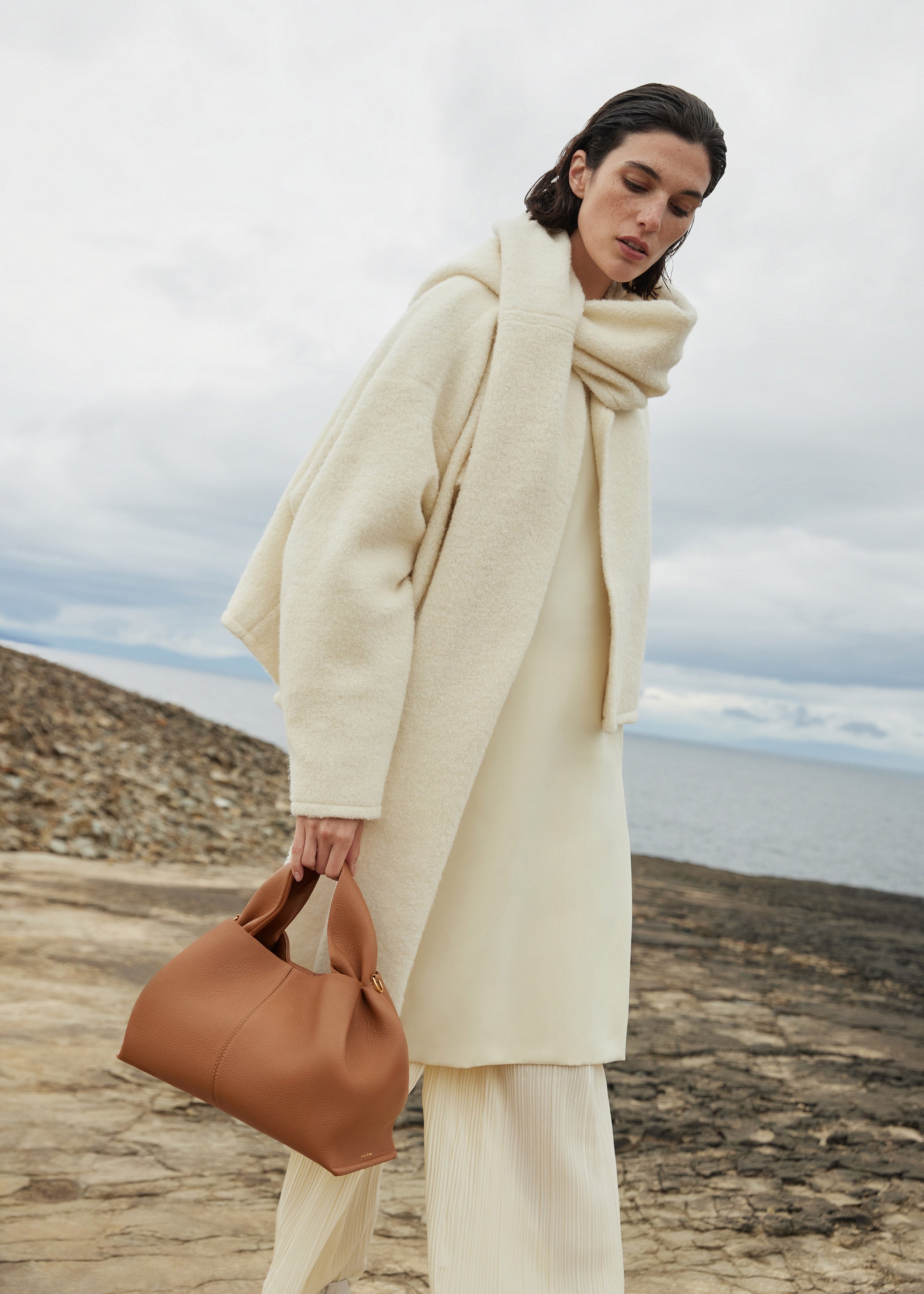 Numéro Neuf — Cuir Grainé Camel