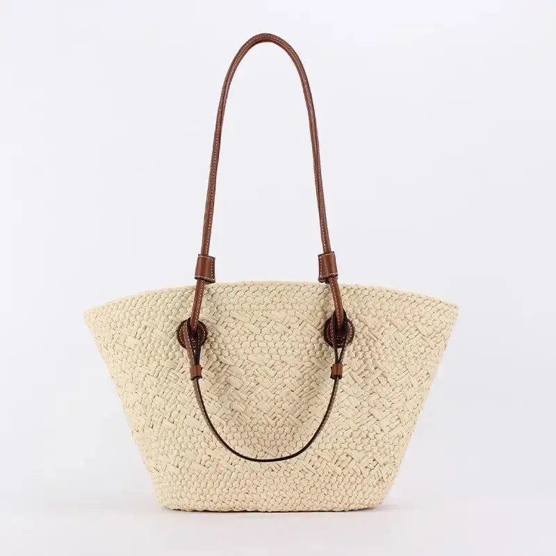 Handmade Women's Handbags big Woven Female Shoulder Bag Summer Straw Beach Bags Shopper Baskets Bohemian Rattan Tote Bag