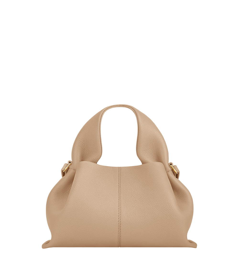 Numéro Neuf Mini — Cuir Grainé Beige