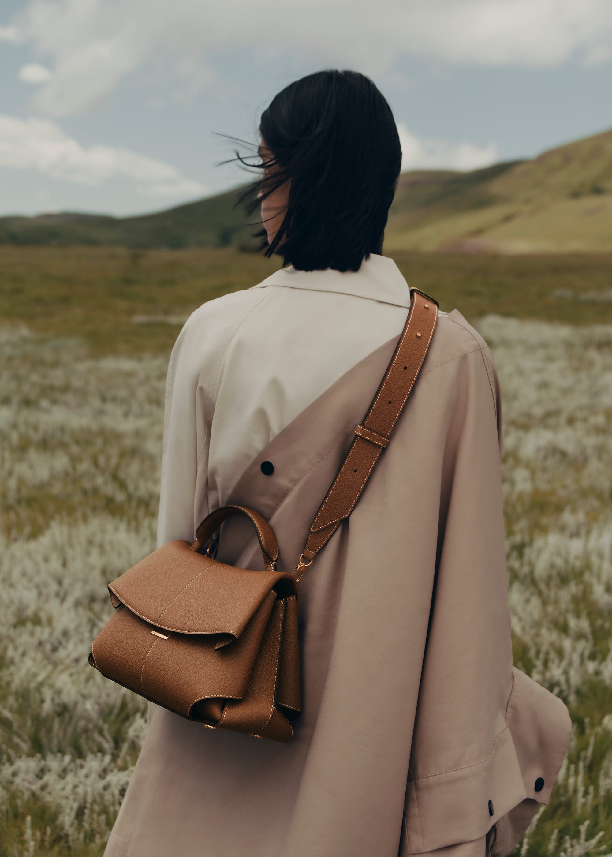 Mokki — Cuir Grainé Camel