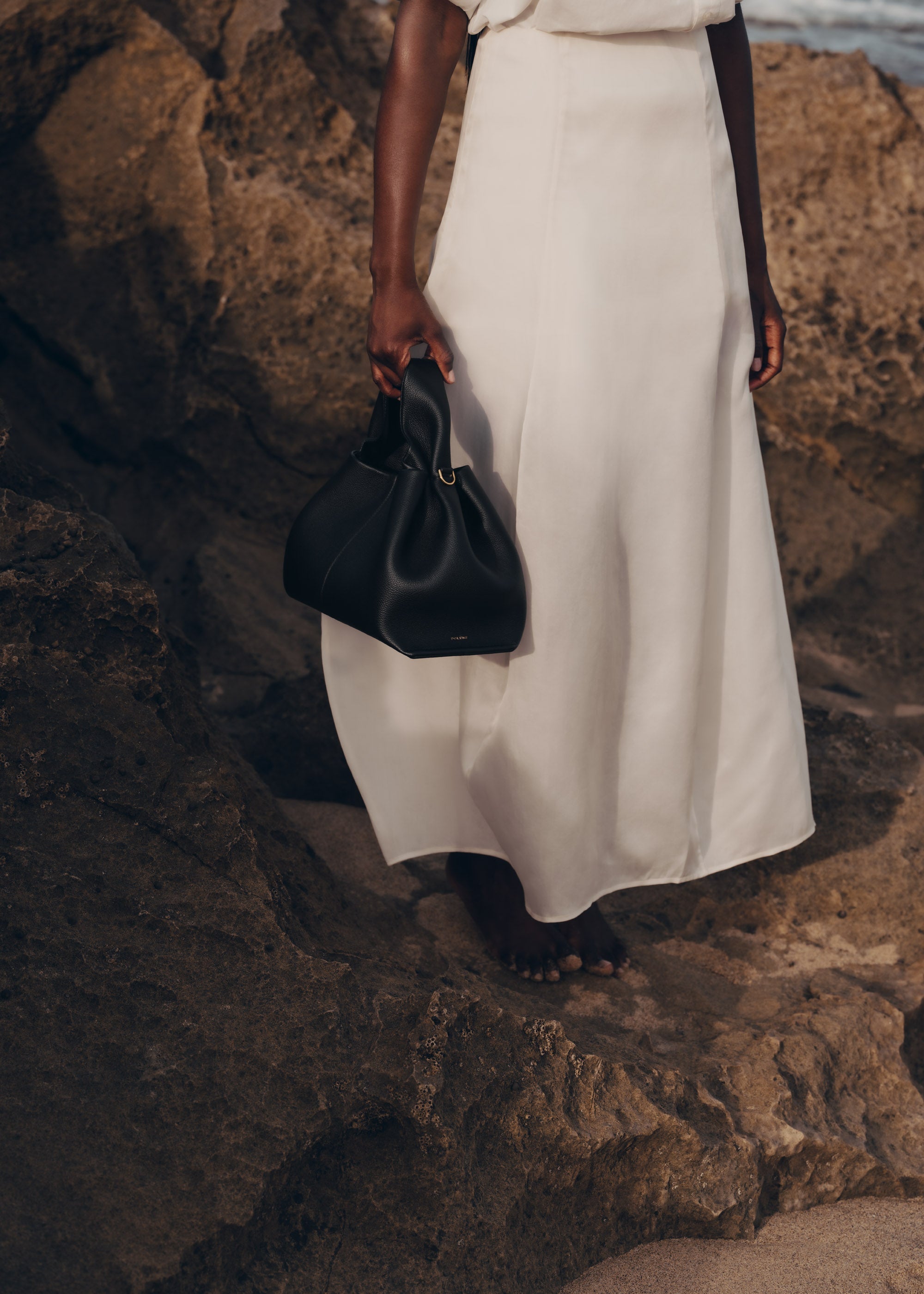 Numéro Neuf — Cuir Grainé Noir
