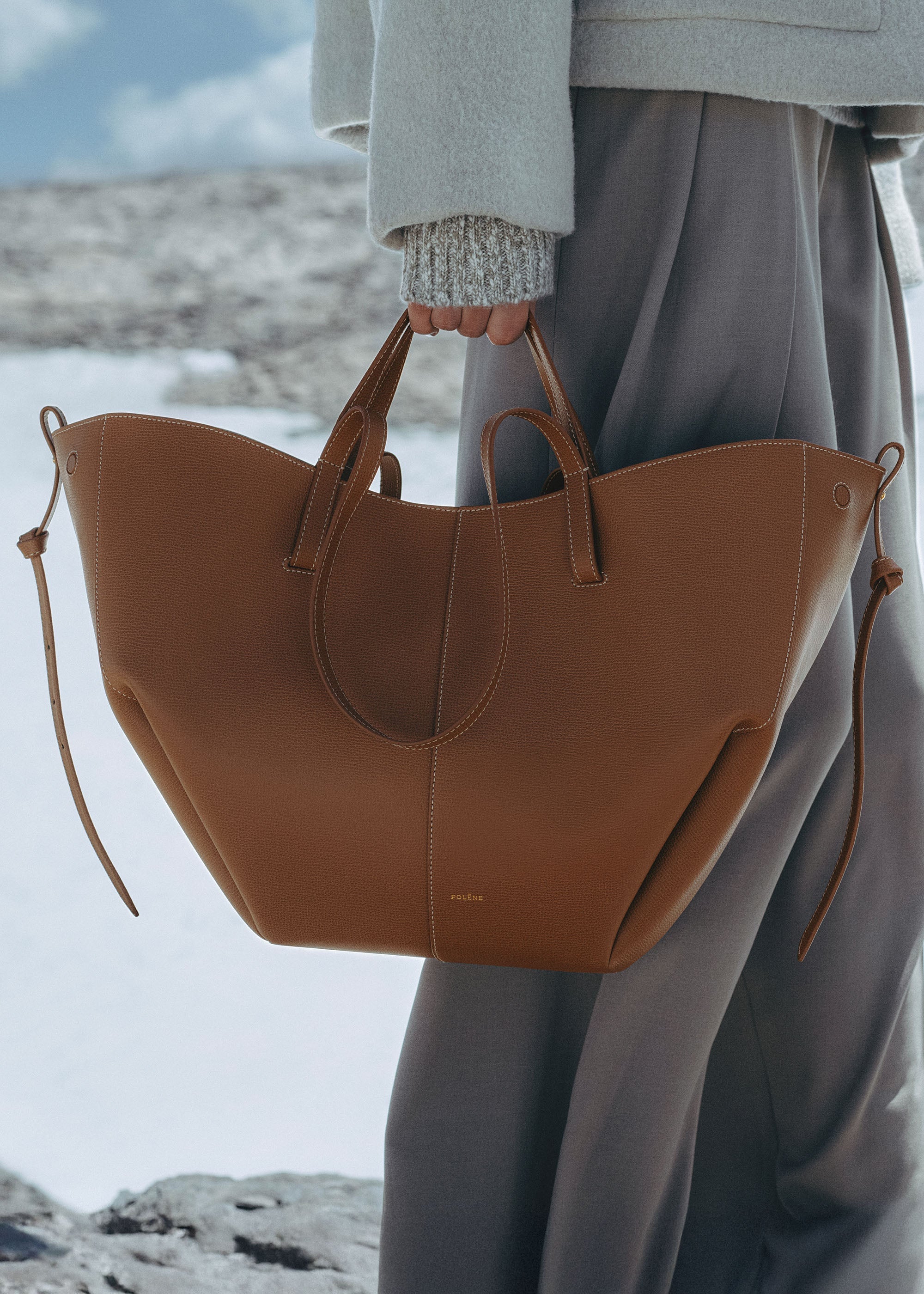 Cyme — Cuir Grainé Camel