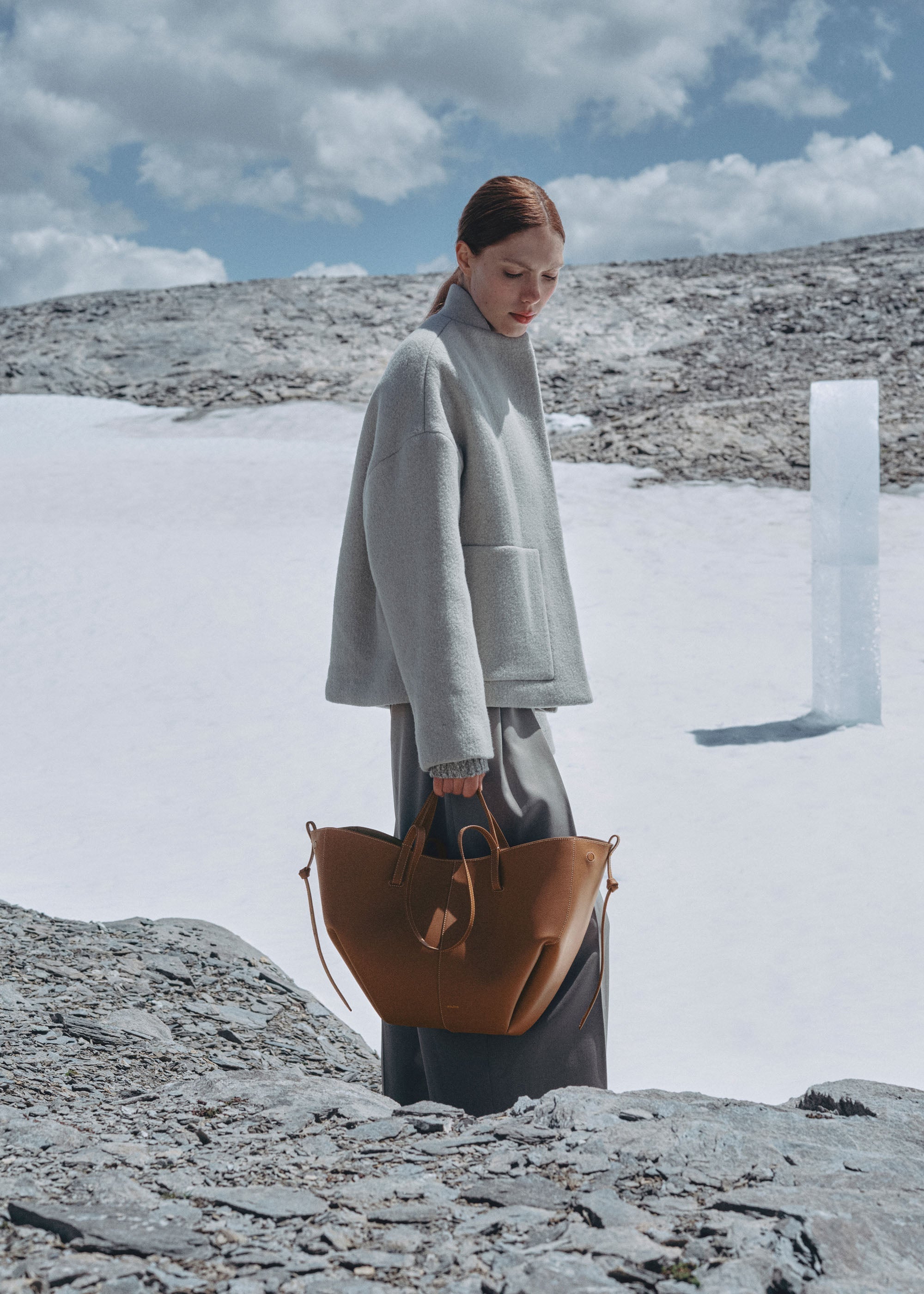 Cyme — Cuir Grainé Camel