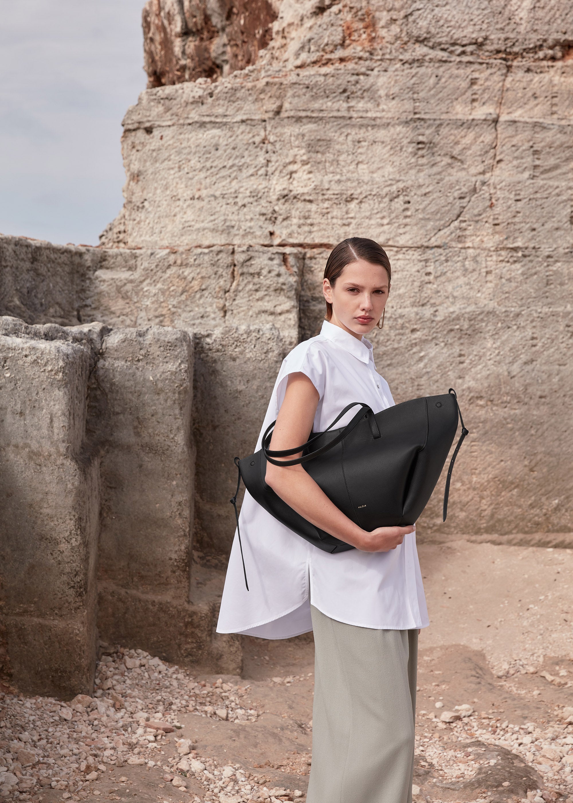 Cyme — Cuir Grainé Noir