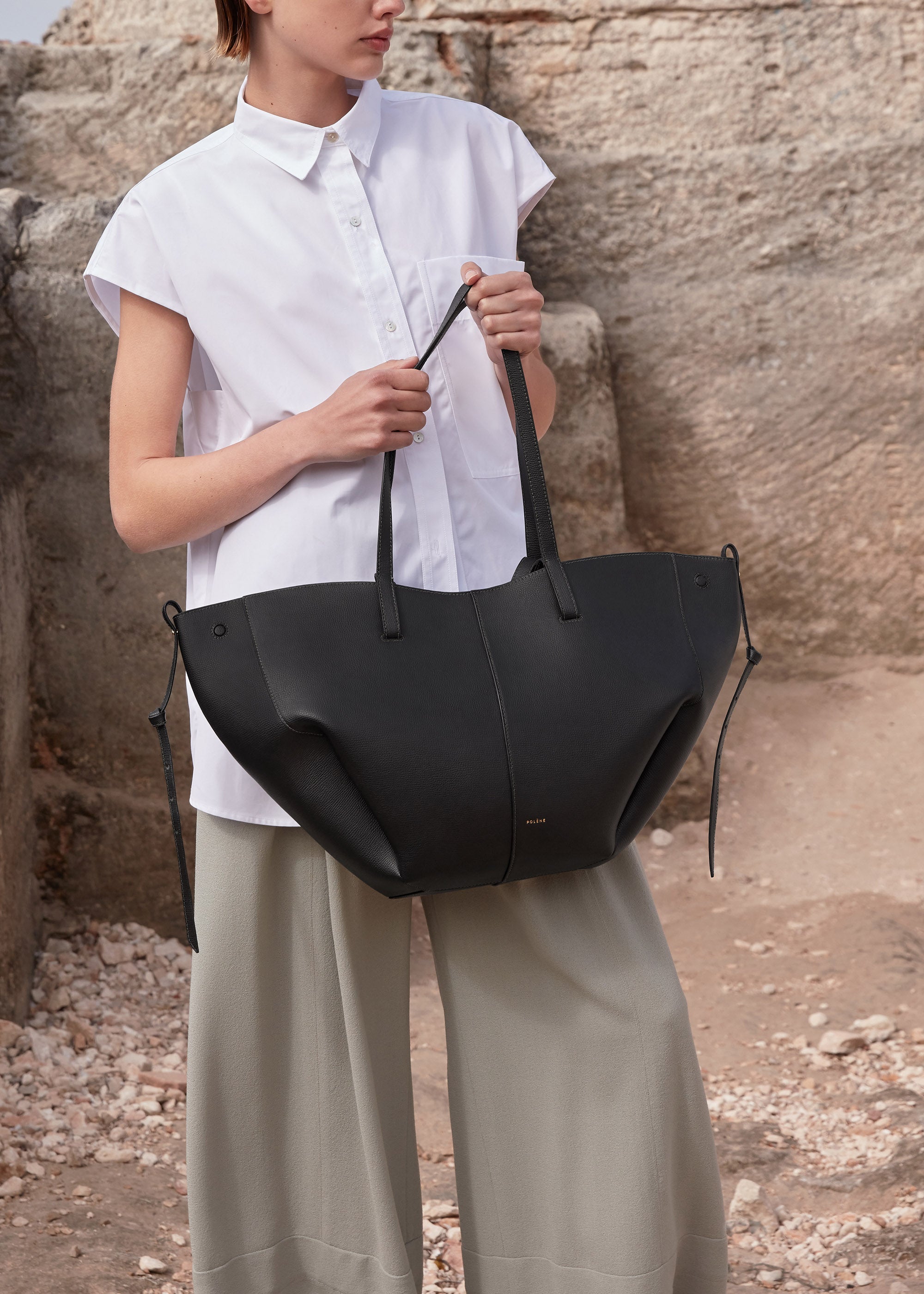 Cyme — Cuir Grainé Noir
