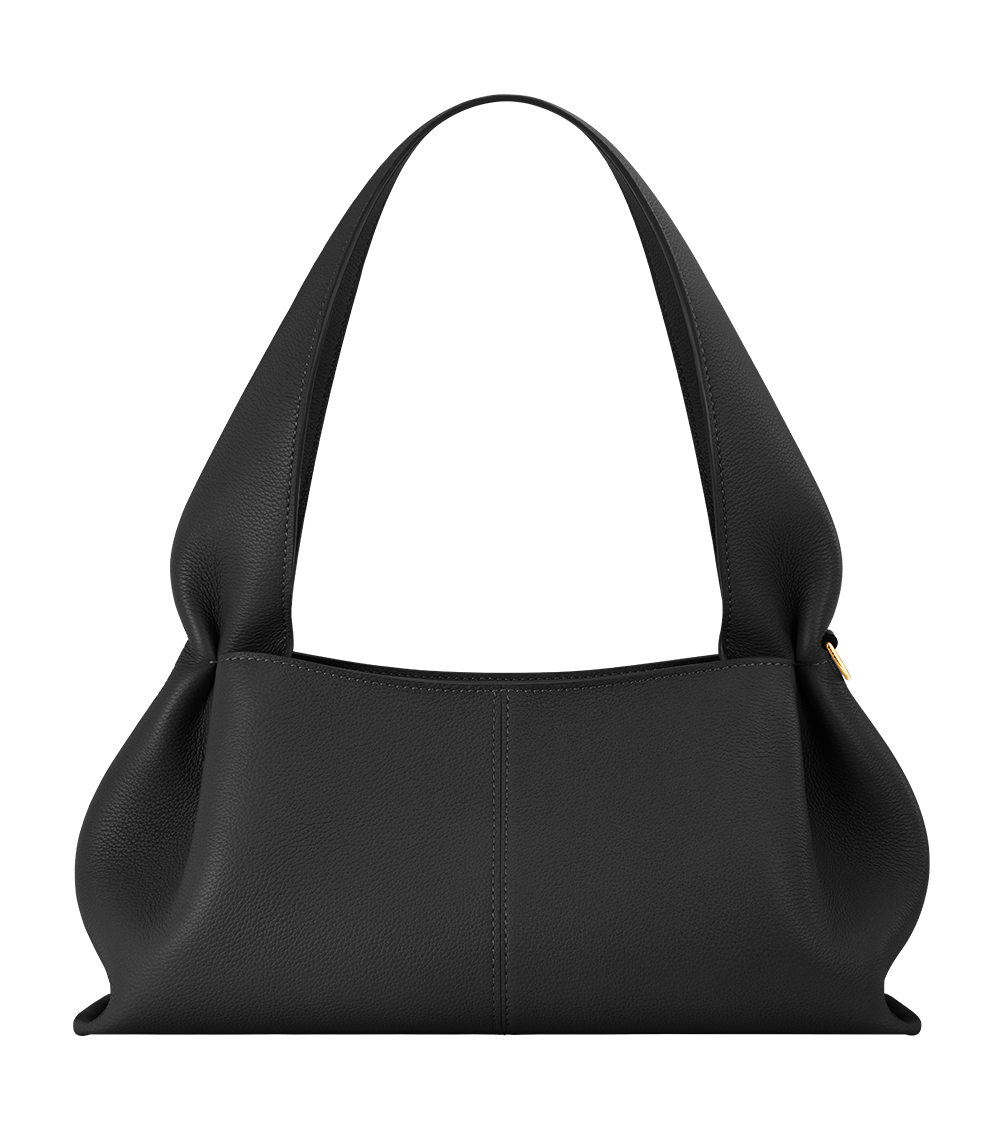 Numéro Neuf East West — Cuir Grainé Noir