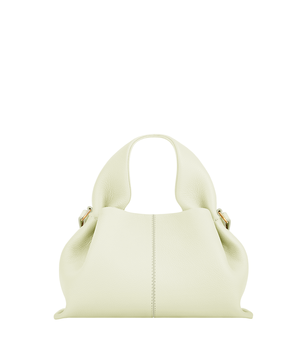 Numéro Neuf Mini — Cuir Grainé Aloe