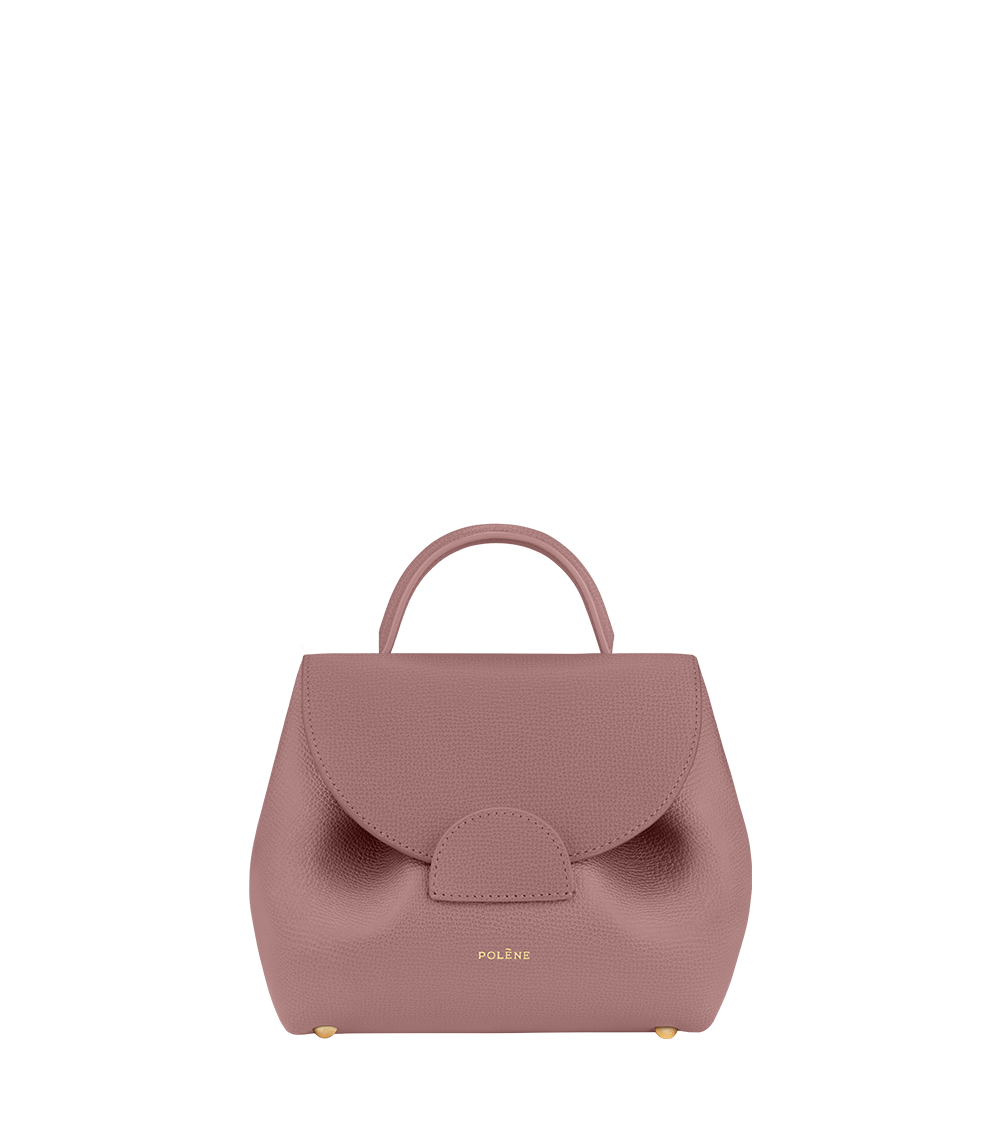 Numéro Un Nano — Cuir Grainé Lilas