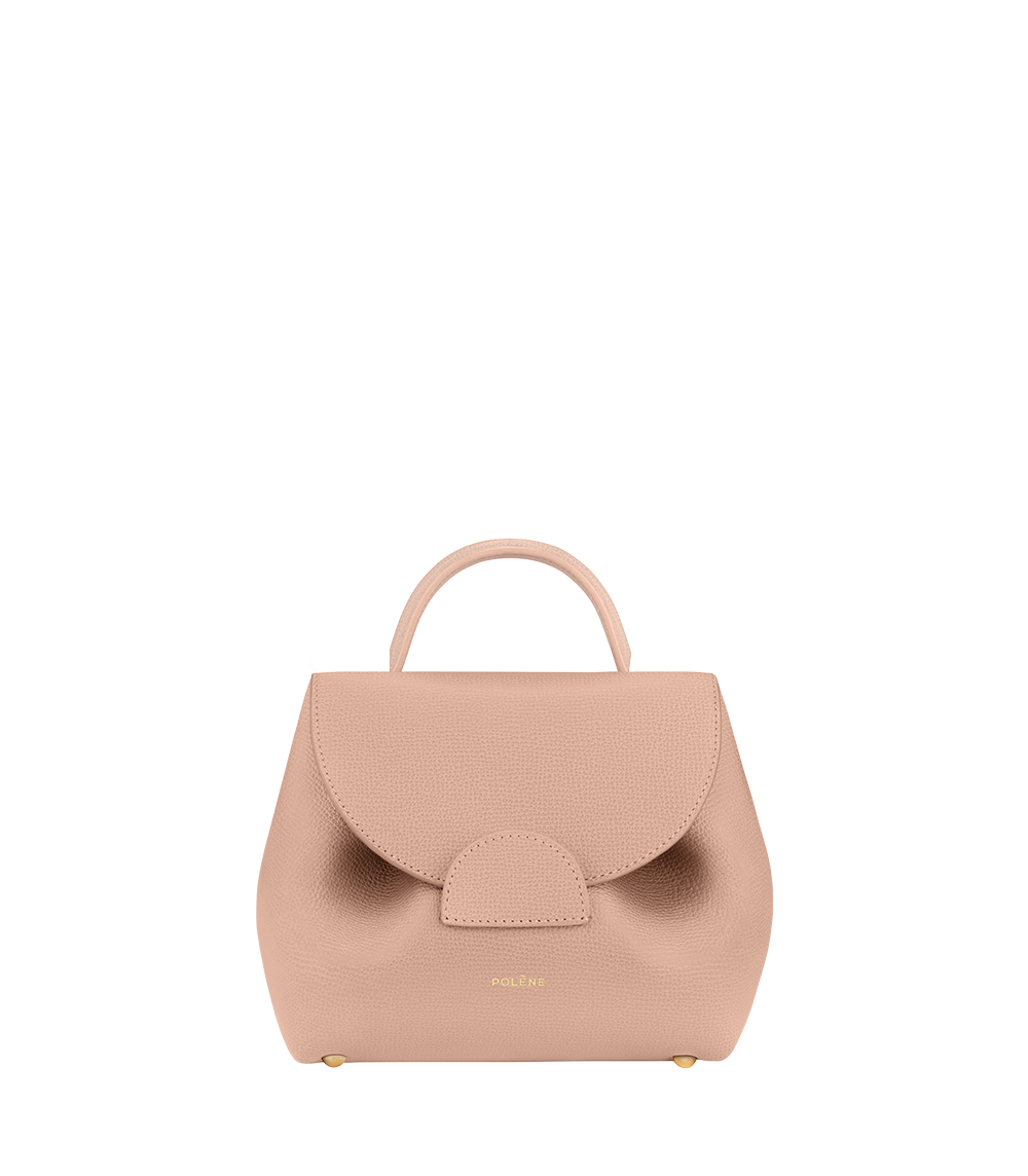Numéro Un Nano — Cuir Grainé Nude