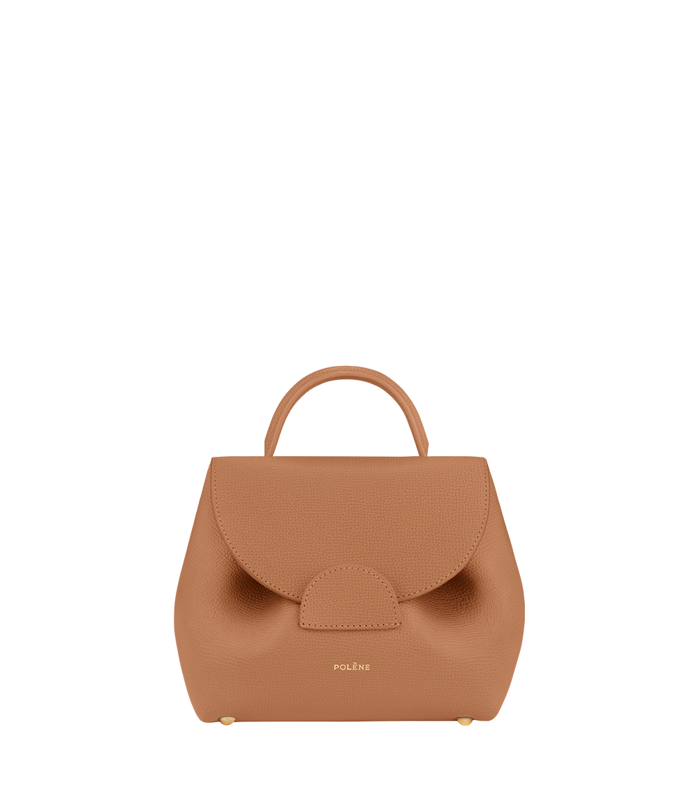 Numéro Un Nano — Cuir Grainé Tan